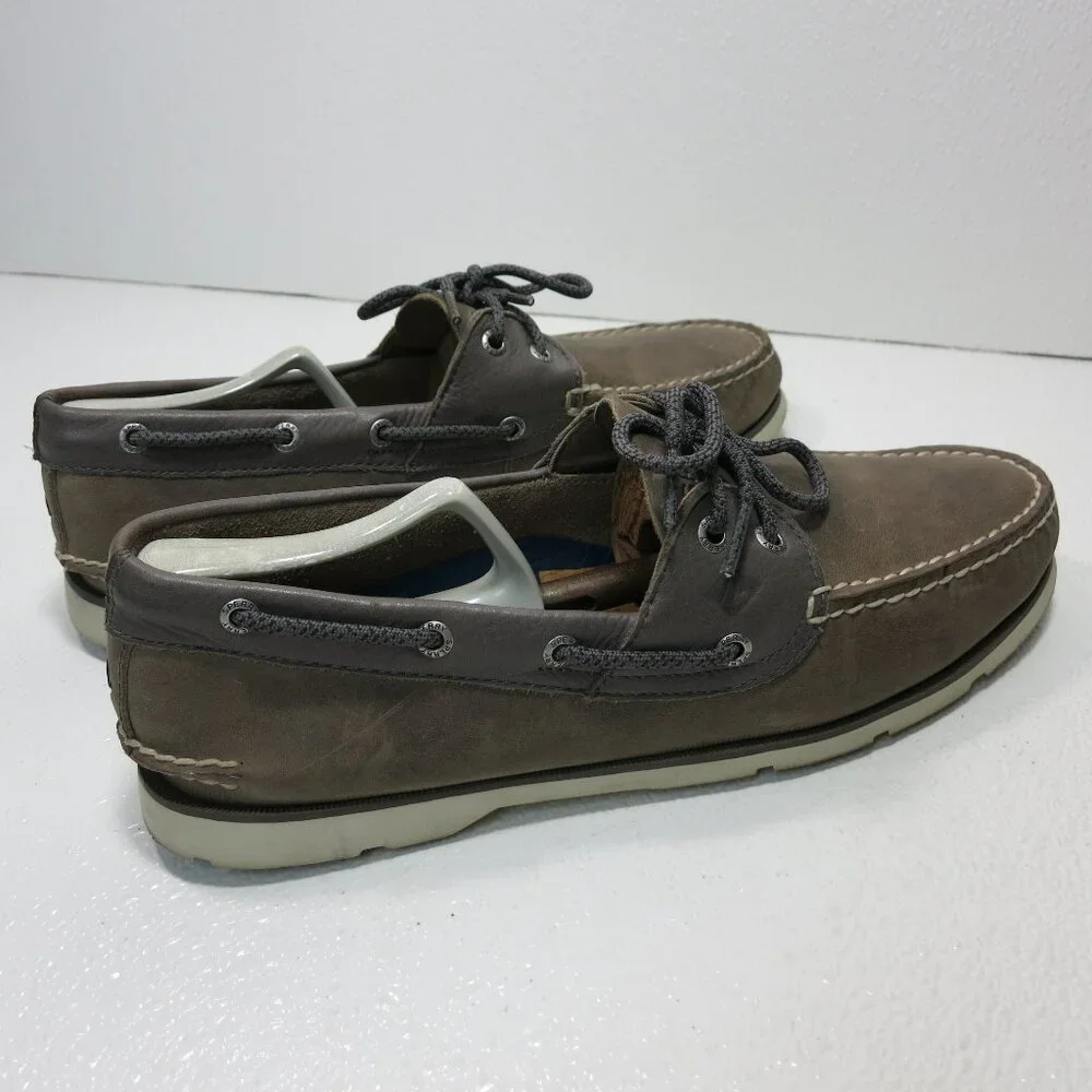 Sperry Nubuck Leather Top-Sider Deck Boat Men's Footwear Comfort Shoes 10.5